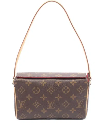 Pre-owned Louis Vuitton 2003 Recital Handbag In Brown