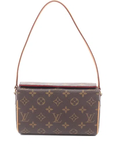 Pre-owned Louis Vuitton 2003 Recital Handbag In Brown