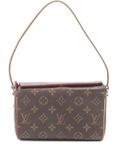Pre-owned Louis Vuitton 2003 Recital-monogram Handbag In Brown