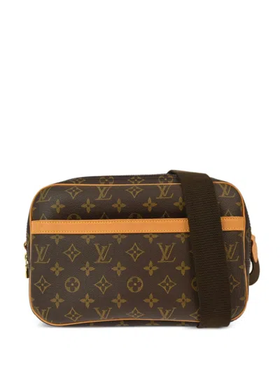Pre-owned Louis Vuitton 2003 Reporter Pm Shoulder Bag In Brown