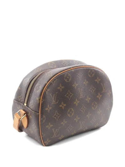 Pre-owned Louis Vuitton 2003 Small Blower Monogram Shoulder Bag In Brown