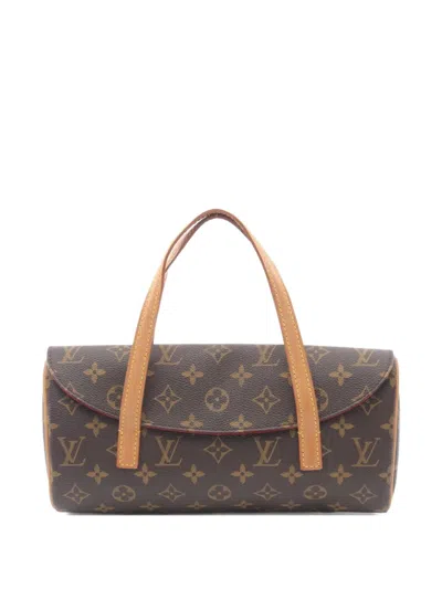 Pre-owned Louis Vuitton 2003 Sonatine Handbag In Brown