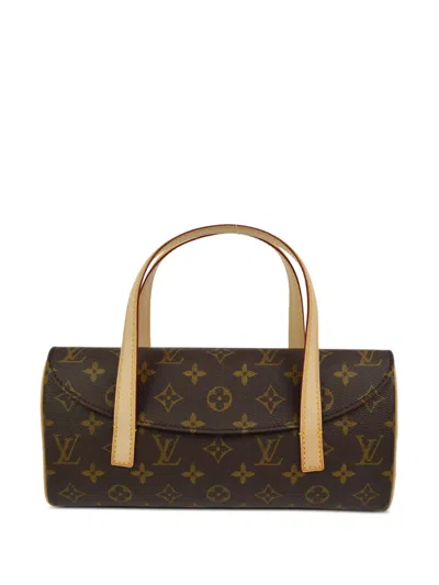 Pre-owned Louis Vuitton 2003 Sonatine Handbag In Brown