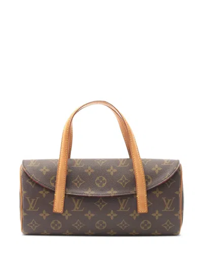 Pre-owned Louis Vuitton 2003 Sonatine Monogram-canvas Shoulder Bag In Brown