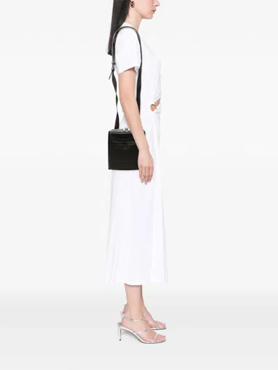 Pre-owned Louis Vuitton 2003 Taiga Sayan Crossbody Bag In Black
