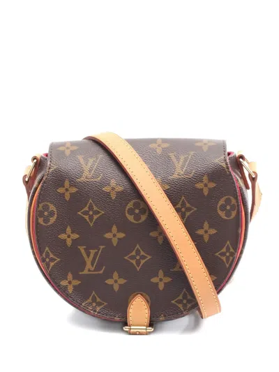 Pre-owned Louis Vuitton 2003 Tambourine Monogram Shoulder Bag In Brown