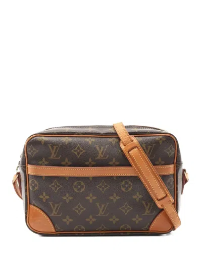 Pre-owned Louis Vuitton 2003 Trocadero 27 Monogram Shoulder Bag In Brown