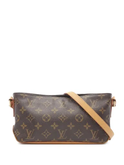 Pre-owned Louis Vuitton 2003 Trotteur Shoulder Bag In Brown