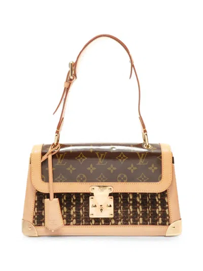 Pre-owned Louis Vuitton 2003 Tweedy Shoulder Bag In Neutral