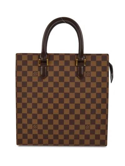 Pre-owned Louis Vuitton 2003 Venice Pm Tote Bag In Brown
