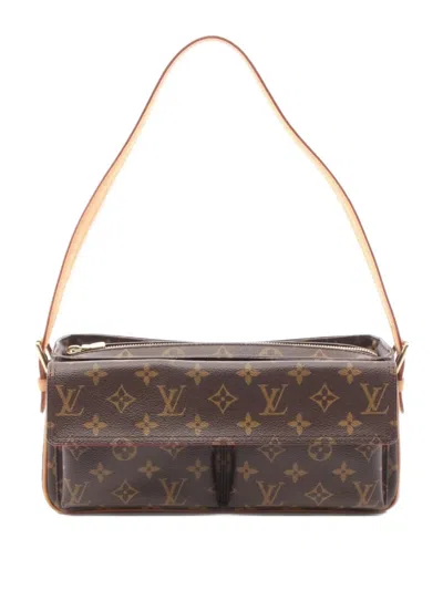 Pre-owned Louis Vuitton 2003 Vivacite Mm Monogram Shoulder Bag