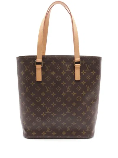 Pre-owned Louis Vuitton 2003 Vivian Gm Tote Bag In Brown