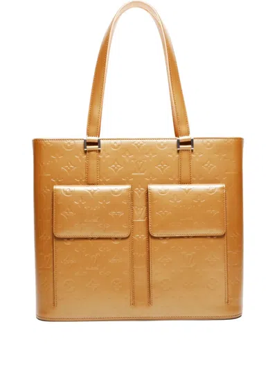 Pre-owned Louis Vuitton 2003 Wilwood Tote Bag In Yellow