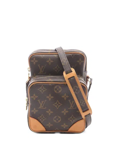 Pre-owned Louis Vuitton 2004 Amazon Shoulder Bag In Brown