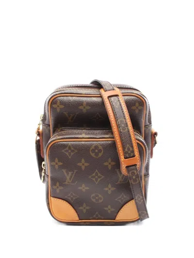 Pre-owned Louis Vuitton 2004 Amazon Shoulder Bag In Brown