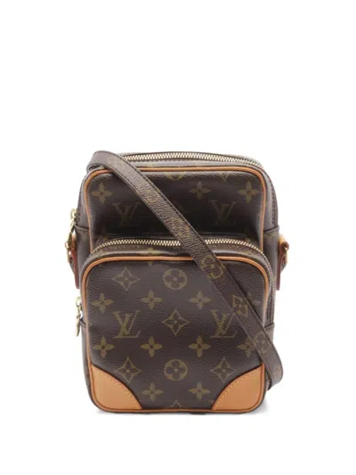 Pre-owned Louis Vuitton 2004 Amazon Shoulder Bag In Brown