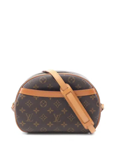Pre-owned Louis Vuitton 2004 Blower Monogram Crossbody Bag In Brown