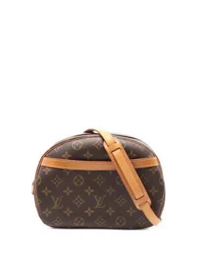 Pre-owned Louis Vuitton 2004 Blower Monogram Shoulder Bag In Brown