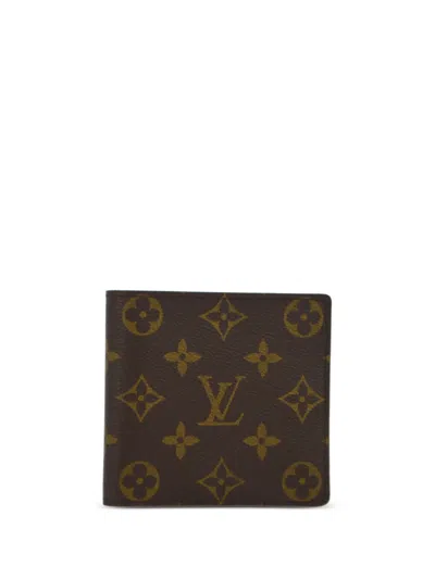 Pre-owned Louis Vuitton 2004  Portovie Cult Wallet In Brown