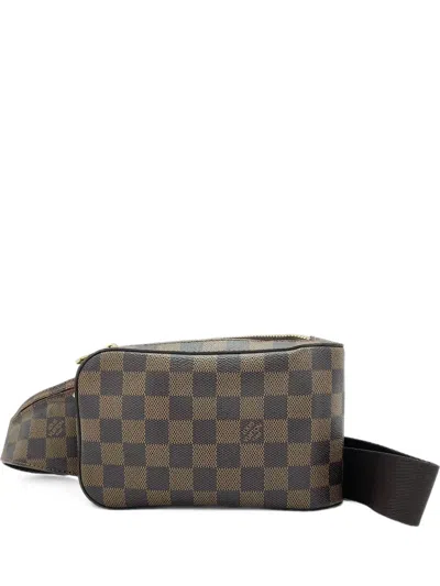 Louis Vuitton 2004 Damier Ebène Belt Bag In Brown