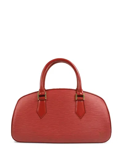 Pre-owned Louis Vuitton 2004  Epi Jasmin Handbag In Red