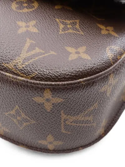 Louis Vuitton 2004 Gm Sun Crew Monogram-pattern Shoulder Bag In Brown
