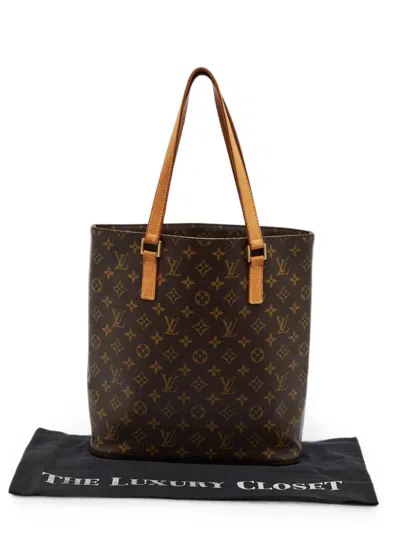 Pre-owned Louis Vuitton 2004 Gm Vavin Monogram Tote Bag In Brown