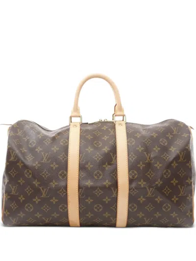 Pre-owned Louis Vuitton 2004 Keepall 45 Monogram Boston Bag
