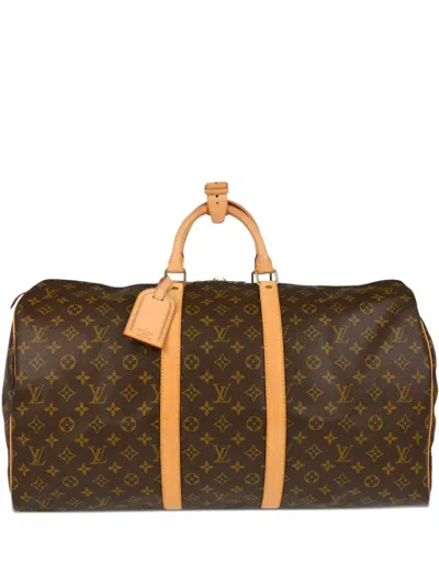 Pre-owned Louis Vuitton 2004 Keepall 55 Travel Bag