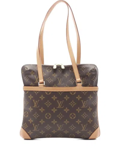 Pre-owned Louis Vuitton 2004 Kusan Gm Monogram Leather Shoulder Bag In Brown
