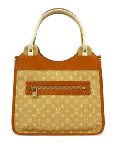 Pre-owned Louis Vuitton 2004 Mini Sac Catherine Handbag In Neutrals