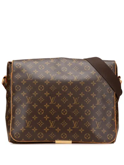 Pre-owned Louis Vuitton 2004 Monogram Abbesses Crossbody Bag