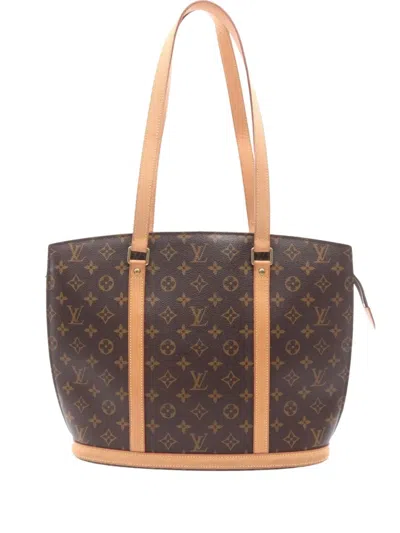 Pre-owned Louis Vuitton 2004 Monogram Babylon Shoulder Bag In Brown