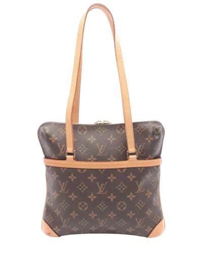 Pre-owned Louis Vuitton 2004 Monogram Coussin Gm Shoulder Bag In Brown