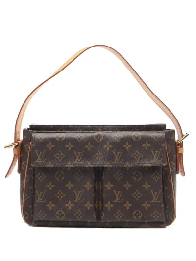 Pre-owned Louis Vuitton 2004 Monogram Flap Shoulder Bag