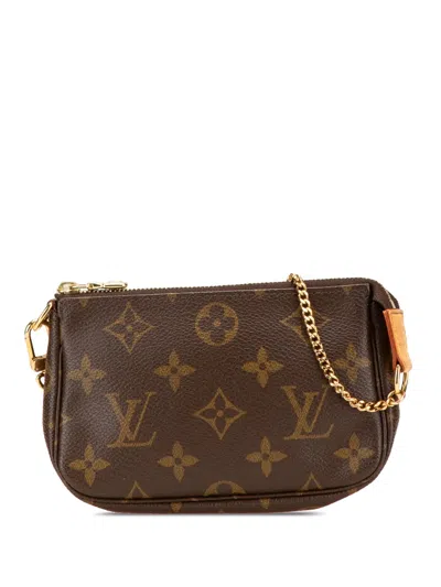 Pre-owned Louis Vuitton 2004 Monogram Mini Pochette Accessoires Handbag