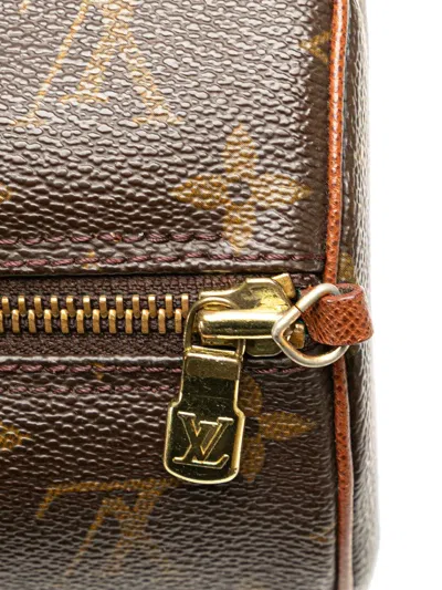 Pre-owned Louis Vuitton 2004 Monogram Papillon 30 Handbag In Brown