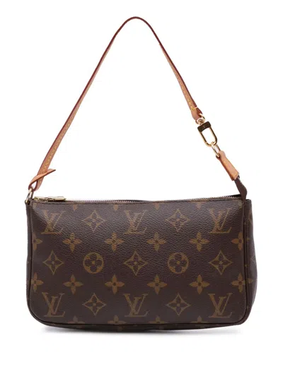 Pre-owned Louis Vuitton 2004 Monogram Pochette Accessoires Shoulder Bag
