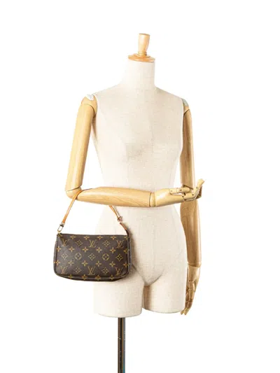 Pre-owned Louis Vuitton 2004 Monogram Pochette Accessoires Shoulder Bag
