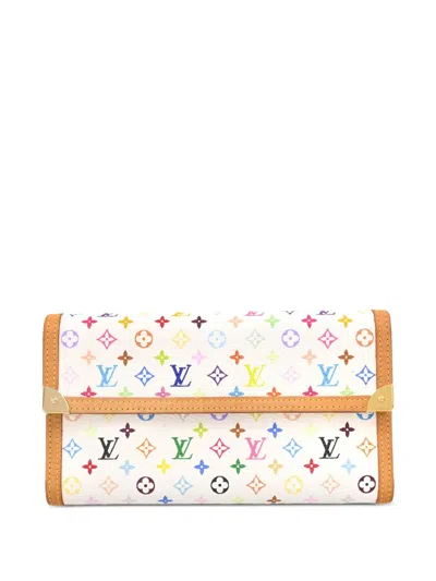 Pre-owned Louis Vuitton 2004 Monogram Porte Tresor Wallet