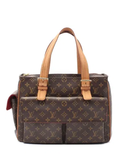 Pre-owned Louis Vuitton 2004 Multipli-cite Handbag In Brown