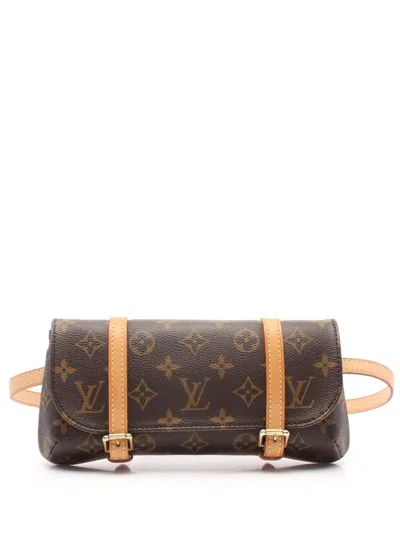 Pre-owned Louis Vuitton 2004 Murrell Belt Bag In Brown
