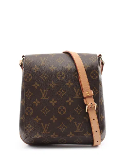 Pre-owned Louis Vuitton 2004 Musette Salsa Shoulder Bag In Brown