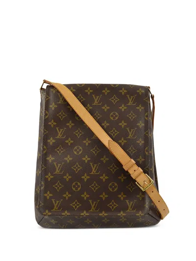 Pre-owned Louis Vuitton 2004 Musette Shoulder Bag In Brown