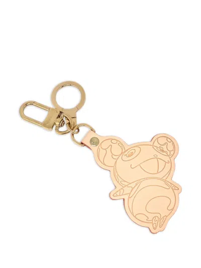 Pre-owned Louis Vuitton 2004 Panda Keyring In Neutral