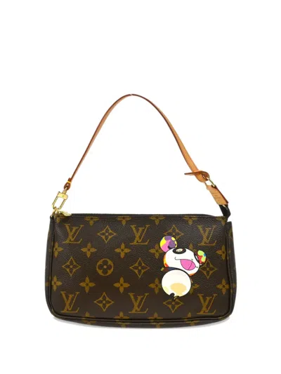 Pre-owned Louis Vuitton 2004 Panda Pochette Handbag