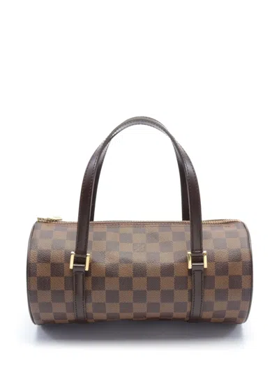 Pre-owned Louis Vuitton 2004 Papillon 26 Tote Bag In Brown