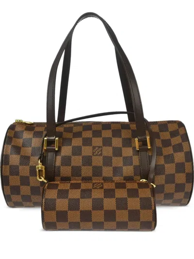 Pre-owned Louis Vuitton 2004 Papillon 30 Handbag In Brown