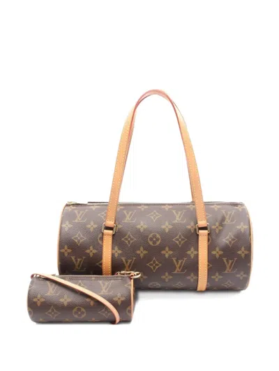 Pre-owned Louis Vuitton 2004 Papillon 30 Handbag In Brown
