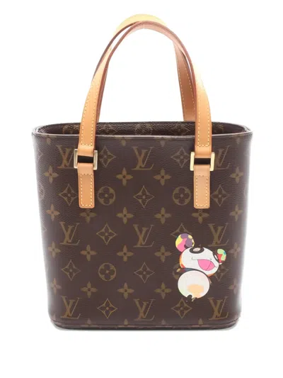 Pre-owned Louis Vuitton 2004 Pm Vavin Monogram Tote Bag In Brown